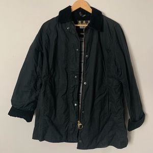 Barbour Short Newmarket Waxed Jacket (like new)